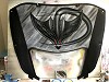 C7 Corvette Z06 Airbrushed Hood Liner - Ray w/Color Eyes